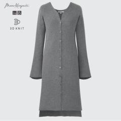 UNIQLO mame kurogouchi 3Dリブカーディガン ブラック M - メルカリ