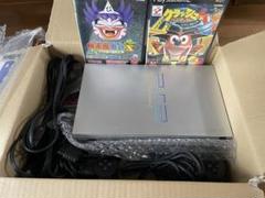 【ジャンク品】PS2本体　コントローラー２つ　ゲームソフト　セット