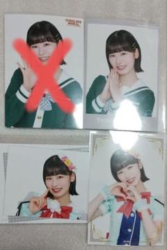 スクールアイドルミュージカル スクミュ ブロマイド 浅井七海 ユズハ サイン ラブライブ スクールアイドルミュージカル 皇ユズハ 浅井七海