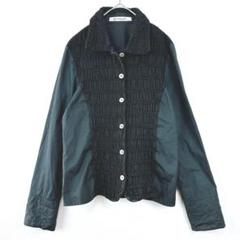 trenta due milano花柄アウタージャケット透け感シルク100