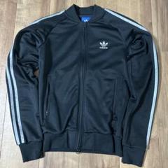 【即購入⭕️】ダブルジップ ハイネックadidas トラックジャケット 黒 L アディダス(adidas) トラックジャケット その他のメンズ