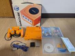 ゲームキューブ　本体　オレンジ　ゲームボーイプレーヤー等セット　動作確認済