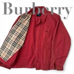 美品　Burberry's ウールスウィングトップ　ノバチェック　ブルゾン　茶 美品 Burberry's ウールスウィングトップ ノバチェック ブルゾン 茶
