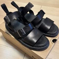 Dr. Martens ブラック コンフォートサンダル　UK8 グリフォン