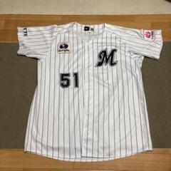 千葉ロッテマリーンズ ユニフォーム L 山口 51 - メルカリ