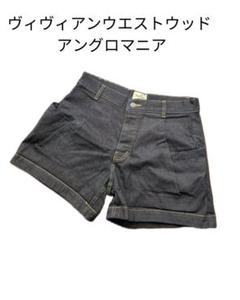 美品 アングロマニア デニム ショートパンツ 40