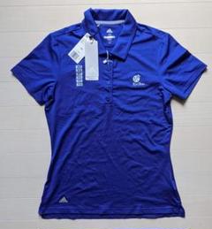 adidas golf●ポロシャツ Ko Olina XS UPF50 青紫●新