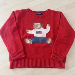 ラルフローレン ポロベア キッズセーター トップス新品同様　4T 110cm 楽天市場】ラルフローレン POLO RALPH LAUREN ベア 長袖 キッズ