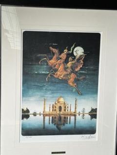 Kadir 版画 タージ・マハルと騎馬像 限定68/280 Kadir 版画 タージ・マハルと騎馬像 限定68/280 - メルカリ