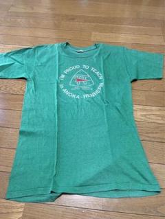 シングルステッチTシャツ グリーン