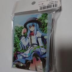 東方Project　 比那名居天子　ネクロ　スリーブ 未使用品】東方project 比那名居天子 トレーディングカード