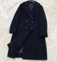 ICB 2way ダブルボタン　シームレス　ダウンコート Aライン 　ネイビー CLASSY.1月号掲載】ADSダウン ショートコート / ICB