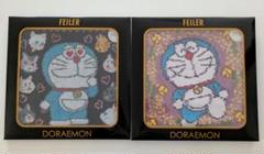 フェイラーハンカチ＊ドラえもん＊2枚セット【完売品】WEB限定＊新品未使用 フェイラードラえもん ハンカチフラワー ひみつ道具 2枚セット