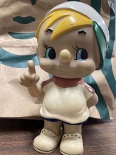日清食品　ちびっこ　ソフビ人形　昭和レトロ Yahoo!オークション -「日清食品 ソフビ」の落札相場・落札価格