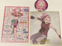 NARUTO 春野サクラ 缶バッジ 中華衣装
