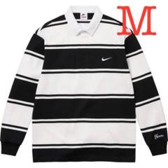 L Supreme Nike Stripe Rugby Purple ラグビー Supreme Nike Stripe Rugby Purple Men's - SS25 - US