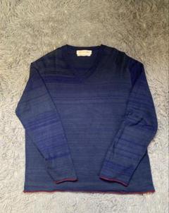 COMME des GARÇONS SHIRT サマーニット ネイビー S COMME des GARÇONS SHIRT サマーニット ネイビー S-日本全国へ