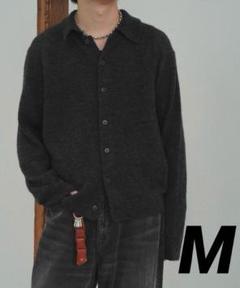 【新品】LIDNM ALPACA KNIT SHIRT CARDIGAN LIDNM / Llife ONLINE STORE / ALPACA KNIT SHIRT CARDIGAN