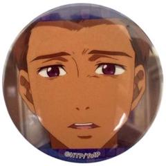 ユーリ!!! on ICE　ミケーレ・クリスピーノ　缶バッジ　YOI　ユーリ