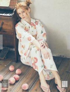 Maison de FLEUR Petite Robe canone白桃浴衣 Maison de FLEUR Petite Robe on X: 