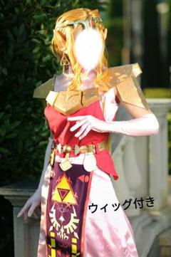 ゼルダの伝説 ゼルダ姫 コスプレ 衣装 フルセット コスプレゼルダの伝説ゼルダ姫フルセット