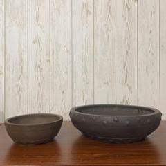 盆栽鉢、植木鉢、常滑焼、千交苑のダブル落款、大型鉢、 2025年最新】千交苑 鉢の人気アイテム - メルカリ