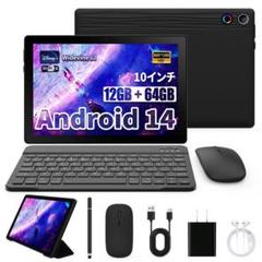 タブレット　Android 10インチ128GB 64GB ホワイト　付属品付き