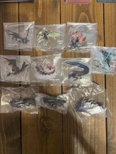モンスターハンター 一番くじ アクリルスタンド7種ヘッドマグネット2種まとめ売り