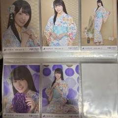 乃木坂46 大越ひなの 浴衣 2025 5種コンプ 生写真 ② 乃木坂46 大越ひなの 生写真 浴衣 5種コンプ 真夏の全国ツアー