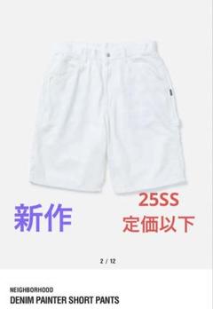 NEIGHBORHOOD DENIM PAINTER SHORT PANTS