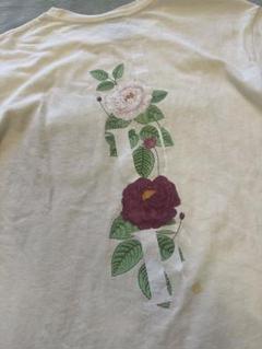 HUF ハフ　Tシャツ　花柄　クリーム
