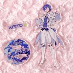 KAITO　BIGアクリルスタンド　アクスタ　アクリルキーホルダー　アクキー 初音ミク_初音ミク×ラスカル2022 スタンド付きアクリル
