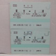 【特急ひたち１号】使用済硬券　特急券　泉→上野　48.2.19　泉駅発行 鉄ネタ】復興特急 ひたち乗車記録(その2)｜仙台鋭志のブログ