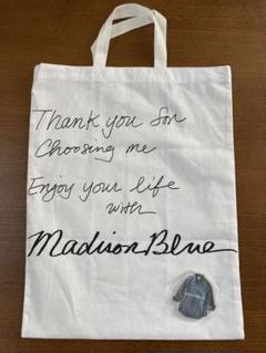 Madison Blue トートバッグ＆チャーム2点セット　ノベルティ Madison Blue トートバッグ＆チャーム2点セット ノベルティ