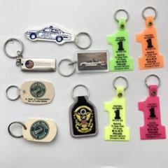 USAヴィンテージアドバタイジング企業広告キーホルダー