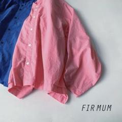 FIRMUM ナイロンタッサー ガーメントダイ ビッグスリーブ