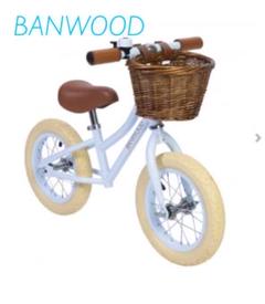 BANWOOD バンウッド バランスバイク ストライダー 水色 ライトブルー