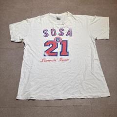 Cubs カブス　サマーソーサ　Tシャツ　半袖　白　MLB ビンテージ　90’s