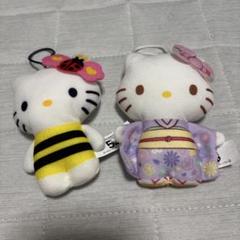 懐かし ハローキティ ハチ ぬいぐるみ ドール なつかし
