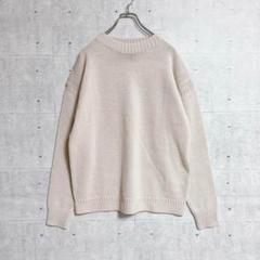 【UNIQLO】ユニクロ ミドルゲージモックネックセーター (XL) ニット