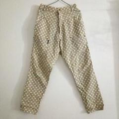 希少珍品　試着のみmercibeaucoup WOOLサルエルパンツ　革パッチ 楽天市場】mercibeaucoup メルシーボークー パンツの通販