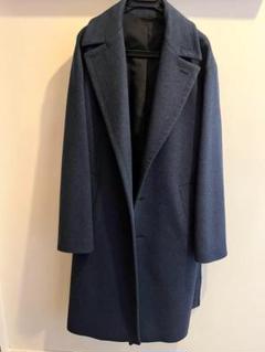 【最終値下】Kiton ネイビーチェスターコート 最終値下】Kiton ネイビーチェスターコート