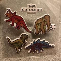 コーチ恐竜マンモス　リストレット　ポーチあちゃちゅむムチャチャCOACH COACH - コーチ恐竜マンモス リストレット ポーチあちゃちゅむ