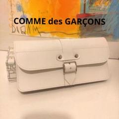最終価格 未使用 COMME des GARÇONS ホワイトレザー 長財布 最終価格 未使用 COMME des GARÇONS ホワイトレザー 長財布