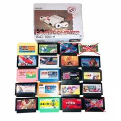 【動作確認済】ファミコン本体+ファミコンソフトx17