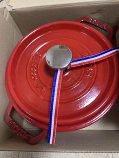 STAUBフランス製 赤 18cm 再値下げしました