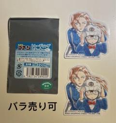 名探偵コナン コナン百貨店 トレーディングステッカー 萩原千速 江戸川コナン
