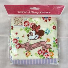 ディズニー Disney ミニー ハンドタオル ハンカチ ミニタオル