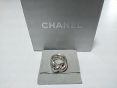CHANEL シャネル 2連 シルバーリング 925 12号