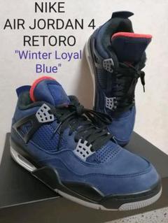 NIKE AIR JORDAN 4 "Winter Loyal Blue"